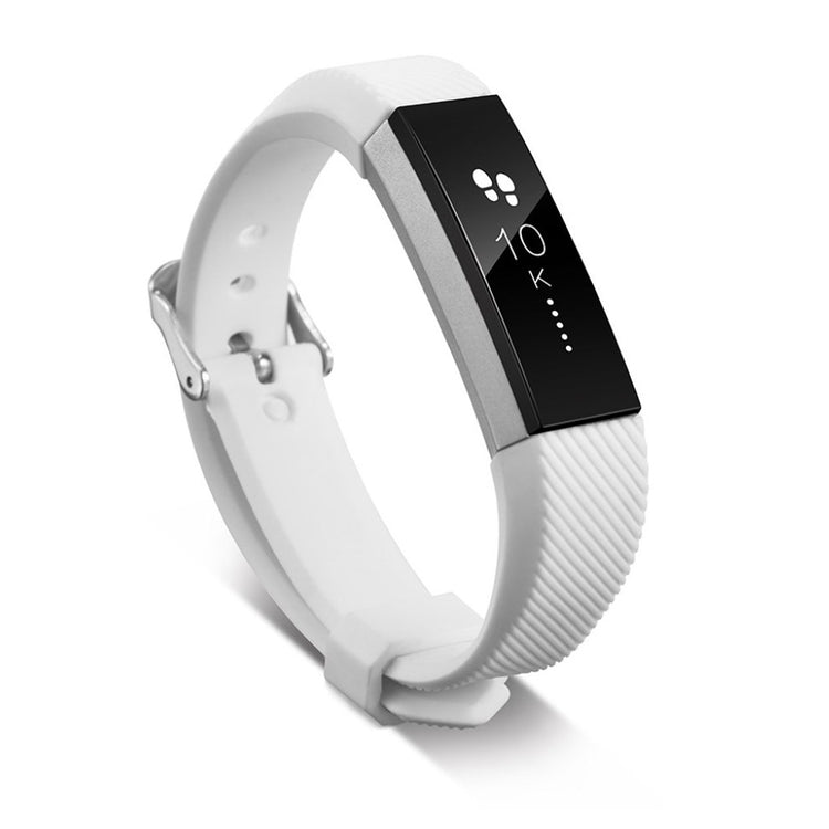 Blå Fitbit Alta HR Stof Urrem#serie_15