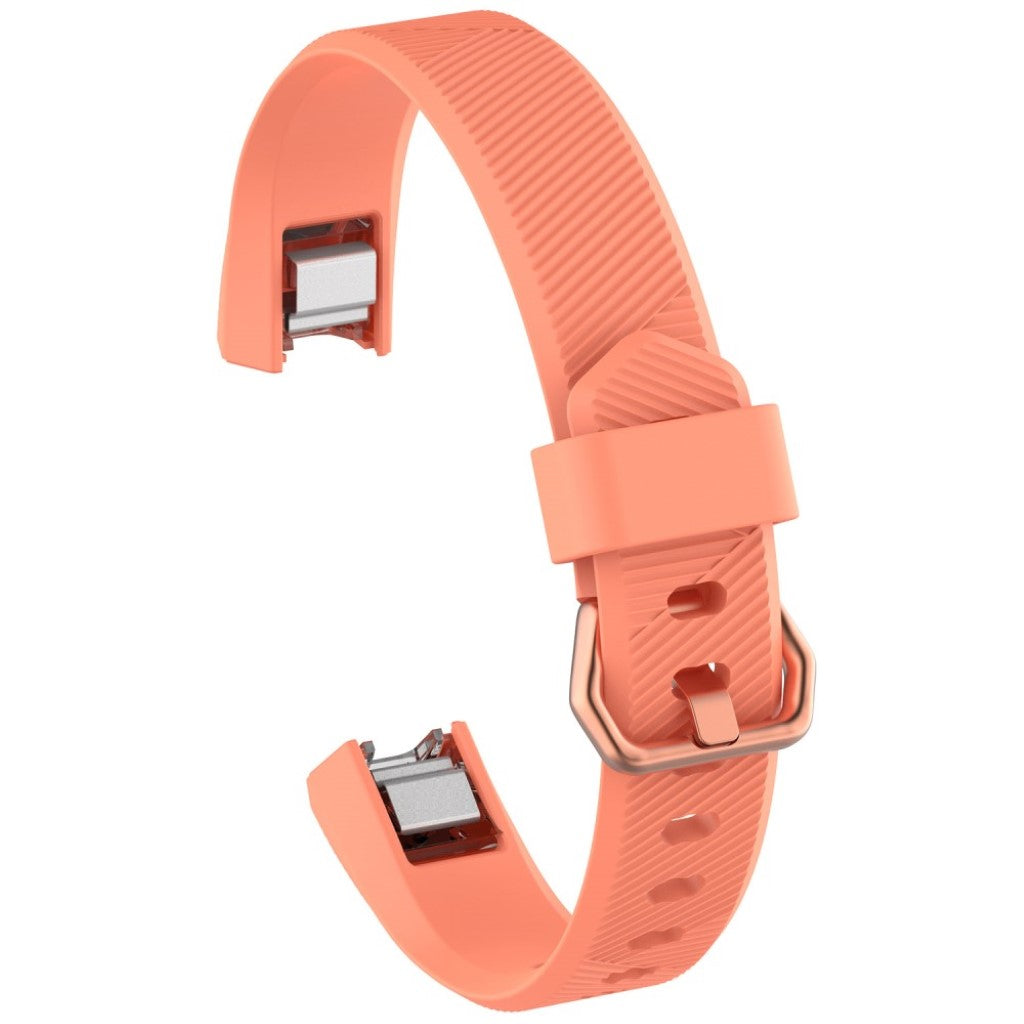 Rigtigt nydelig Fitbit Alta HR Silikone Rem - Orange#serie_1