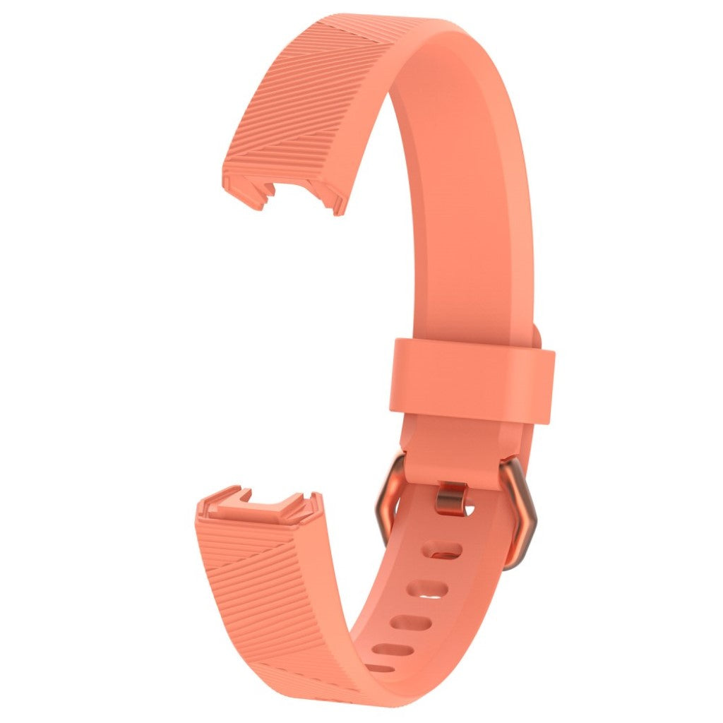 Rigtigt nydelig Fitbit Alta HR Silikone Rem - Orange#serie_1