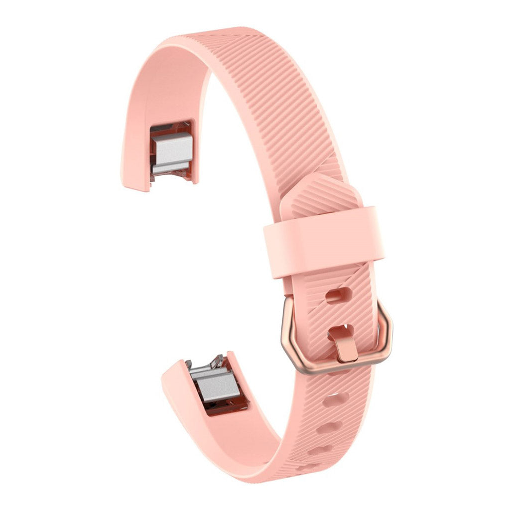 Rigtigt nydelig Fitbit Alta HR Silikone Rem - Pink#serie_7