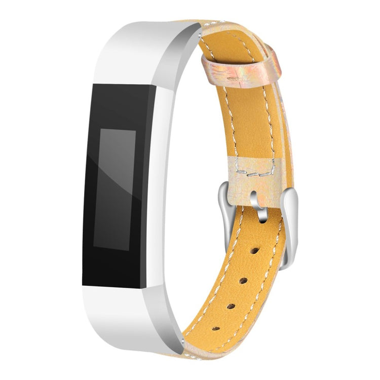 Super cool Fitbit Alta HR Ægte læder Rem - Brun#serie_3