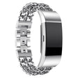 Super Stylowy Fitbit Charge 2 Metal Pasek