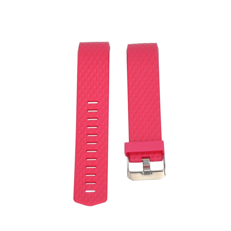 Meget cool Fitbit Charge 2 Silikone Rem - Pink#serie_2