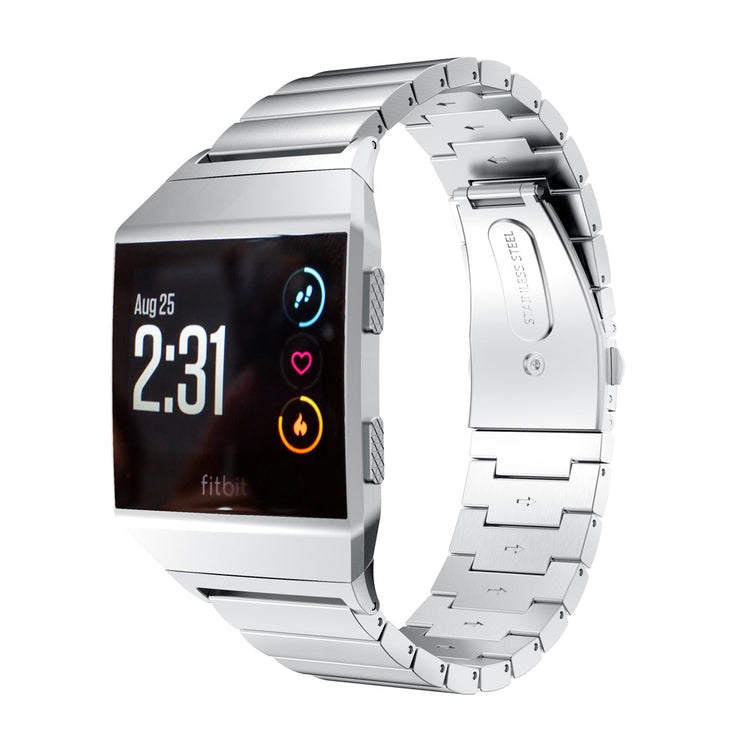 Vildt flot Fitbit Ionic Metal Rem - Sølv#serie_3