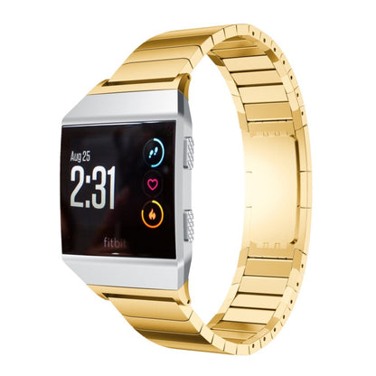 Mega holdbart Fitbit Ionic Metal Rem - Guld#serie_1