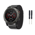 Bardzo Trwały Garmin Fenix 5X / Garmin Tactix Charlie Metal Uniwersalne Pasek