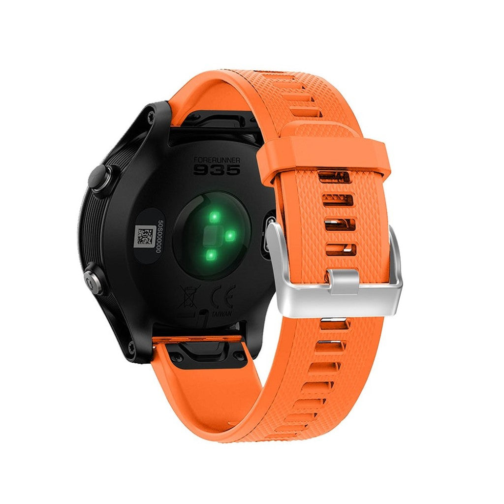 Meget godt Garmin Forerunner 935 Silikone Rem - Orange#serie_8