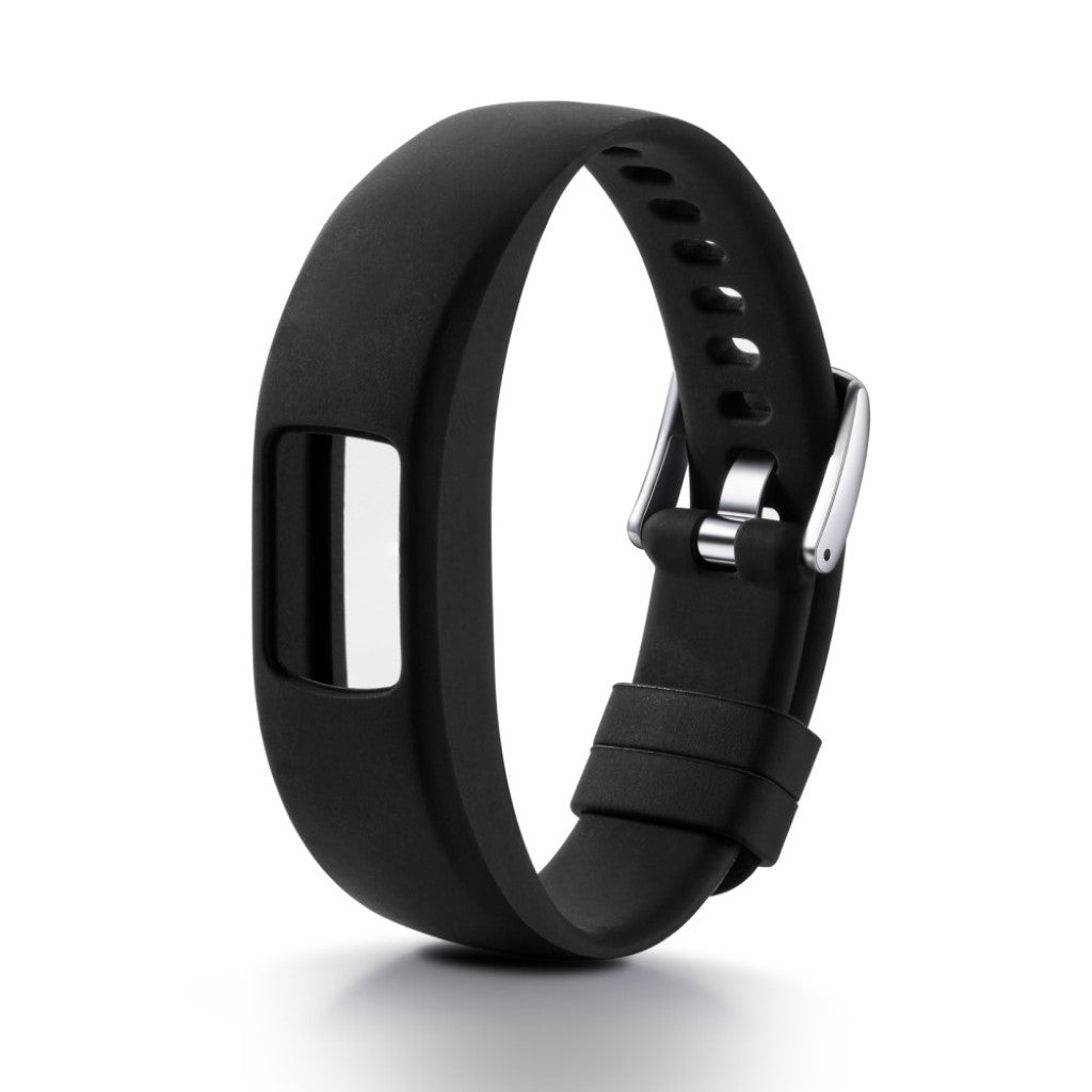 Godt Garmin Vivofit 4 Silikone Rem - Sort#serie_10