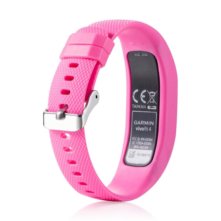 Mega hårdfør Garmin Vivofit 4 Silikone Rem - Pink#serie_6