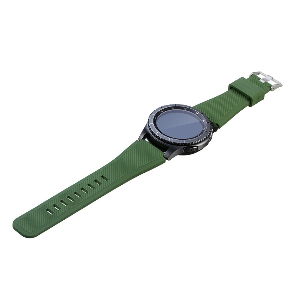 Fremragende Fossil Q Marshal Gen 2 Silikone Rem - Størrelse: L - Grøn#serie_3