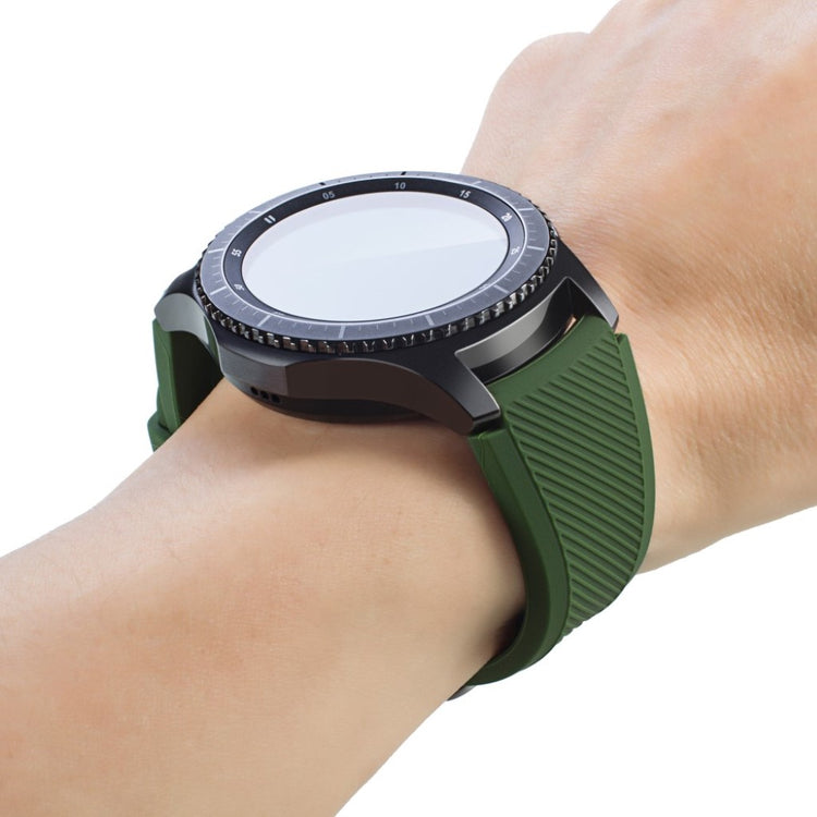 Fremragende Fossil Q Marshal Gen 2 Silikone Rem - Størrelse: L - Grøn#serie_3