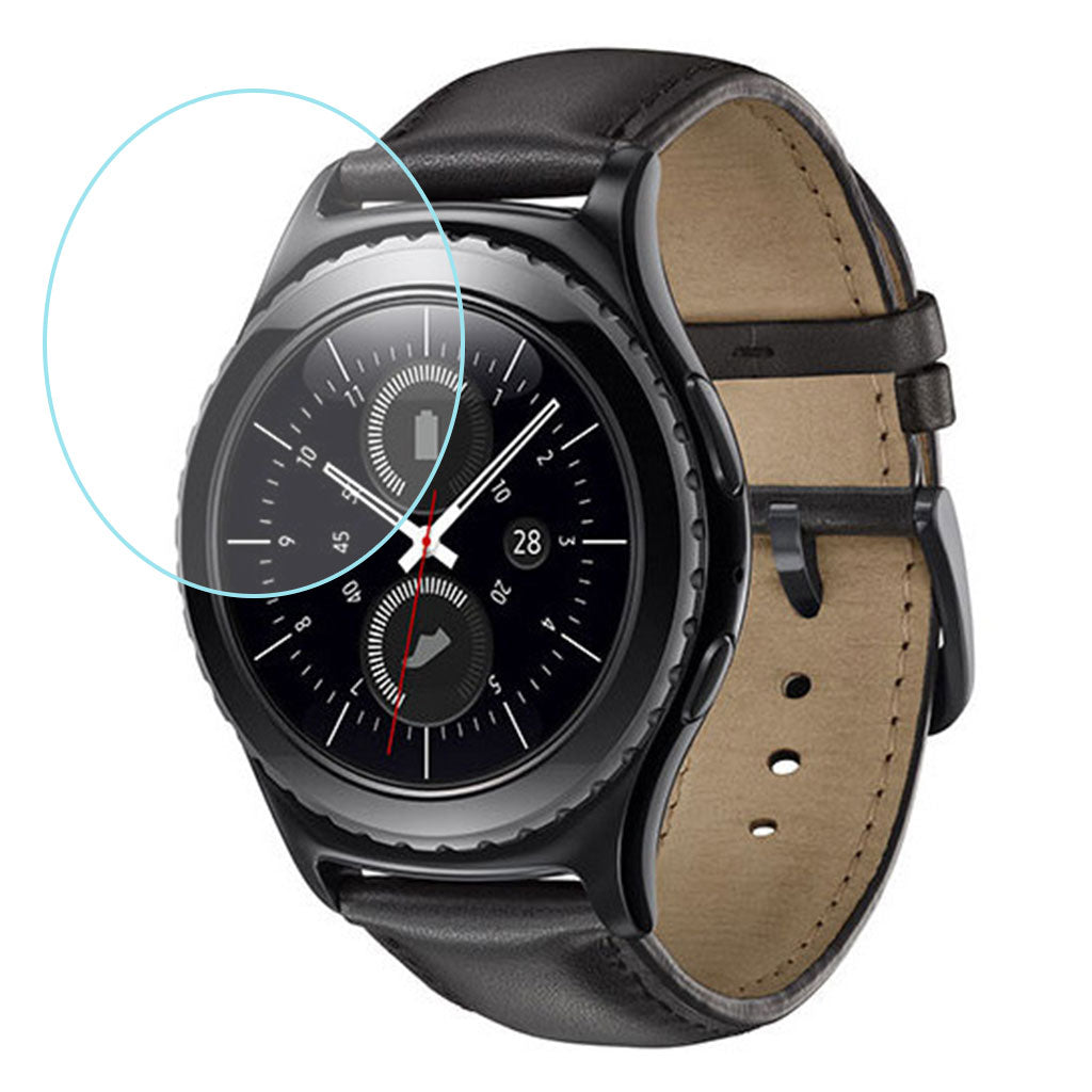 Samsung Gear S2 Silikone Skærmbeskytter - Gennemsigtig#serie_473