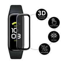 Samsung Galaxy Fit 2 Silikone Skærmbeskytter - Gennemsigtig#serie_904