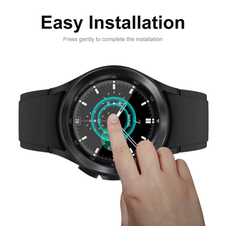 2stk Samsung Galaxy Watch 4 Classic (42mm) Plastik Skærmbeskytter - Gennemsigtig#serie_581