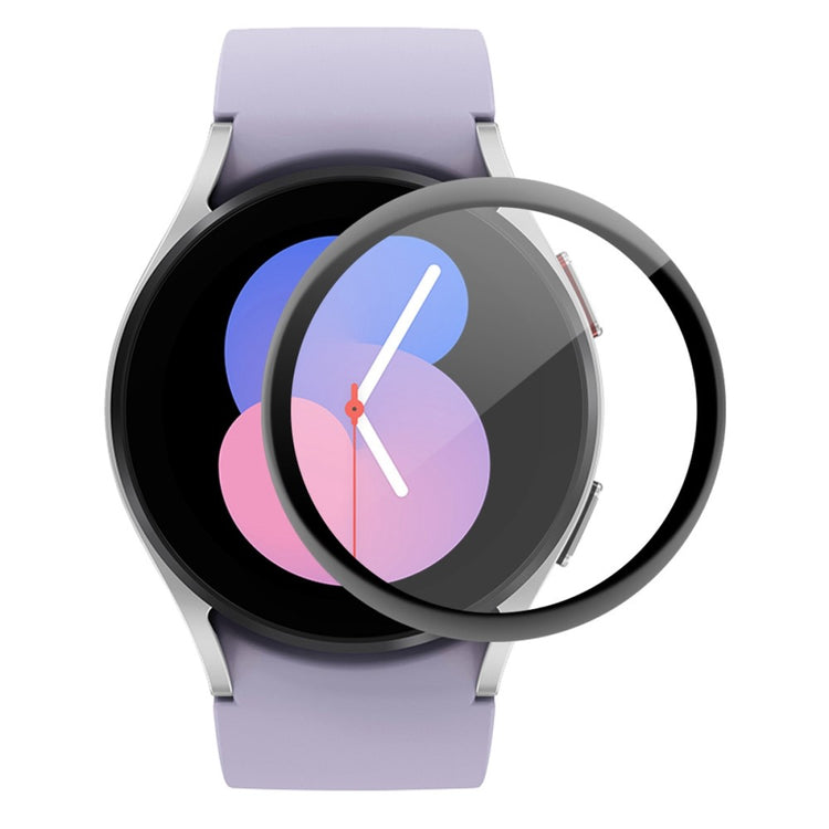 Samsung Galaxy Watch 5 (40mm) Plastik  3D Kurvet Skærmbeskytter - Gennemsigtig#serie_935