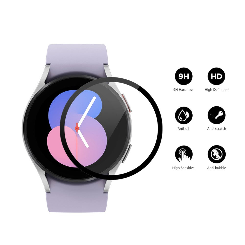 2stk Samsung Galaxy Watch 5 (40mm) Hærdet Glas Skærmbeskytter - Gennemsigtig#serie_984