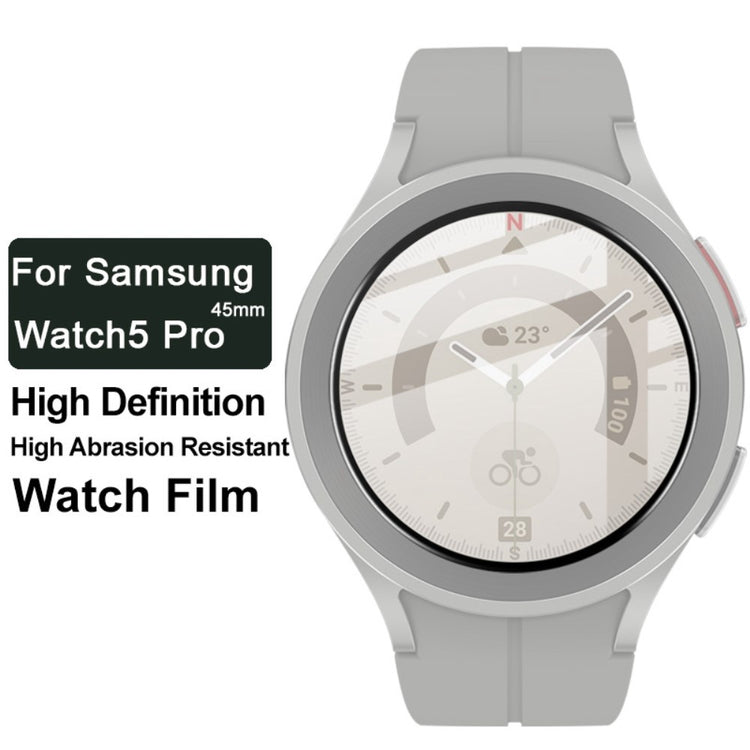 Samsung Galaxy Watch 5 Pro Plastik Skærmbeskytter - Gennemsigtig#serie_964