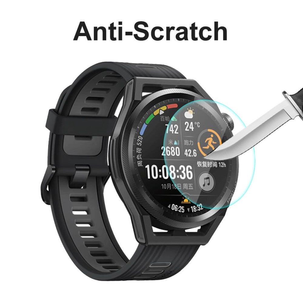 2stk Huawei Watch GT Runner Plastik  HD Skærmbeskytter - Gennemsigtig#serie_323