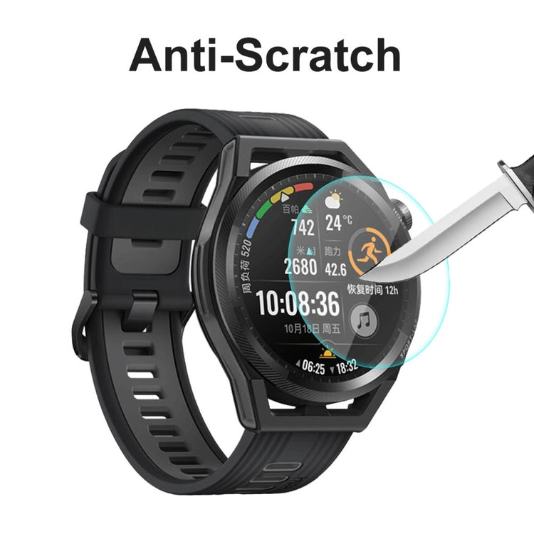 Huawei Watch GT Runner Plastik  9H Skærmbeskytter - Gennemsigtig#serie_324