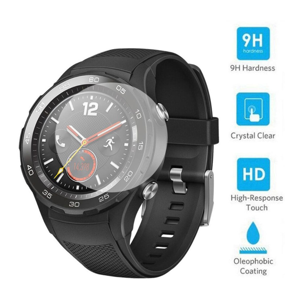 Huawei Watch 2 Pro Hærdet Glas Skærmbeskytter - Gennemsigtig#serie_153