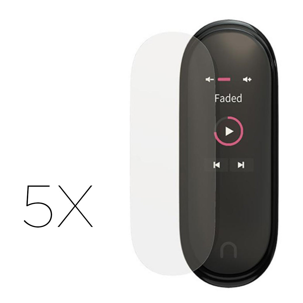 Xiaomi Mi Band 5 Plastik Skærmbeskytter - Gennemsigtig#serie_055