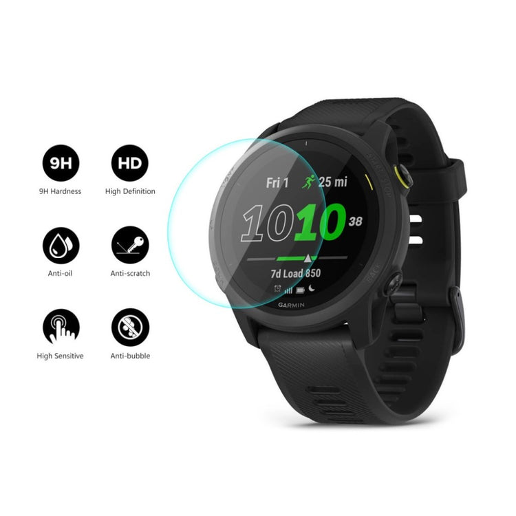 10stk Garmin Forerunner 745 Hærdet Glas  9H Skærmbeskytter - Gennemsigtig#serie_119