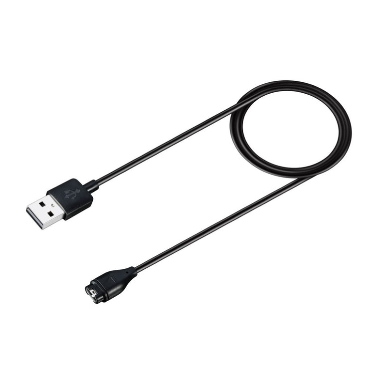 100cm Garmin Venu 2 / Garmin Venu 2S    USB Opladningskabel - Sort#serie_128