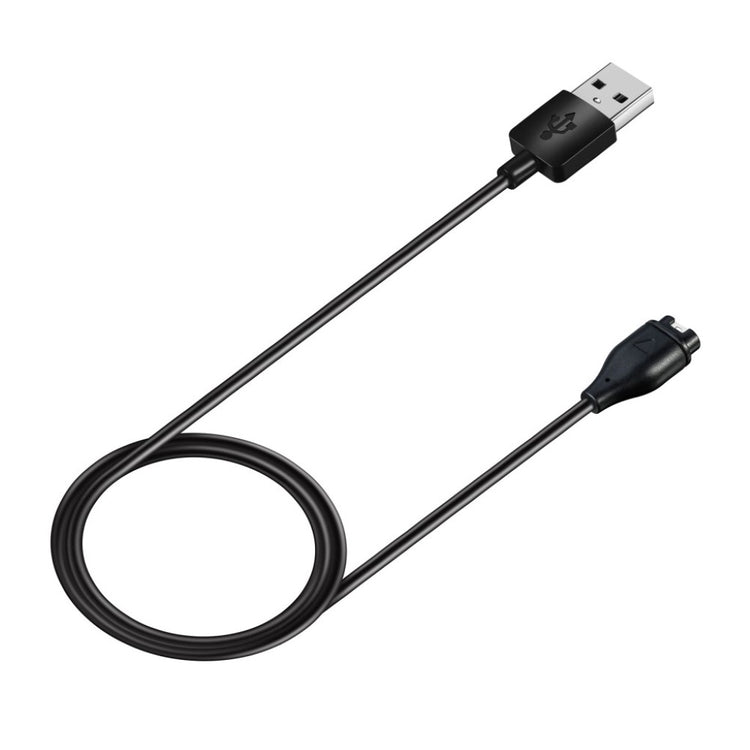 100cm Garmin Venu 2 / Garmin Venu 2S    USB Opladningskabel - Sort#serie_128