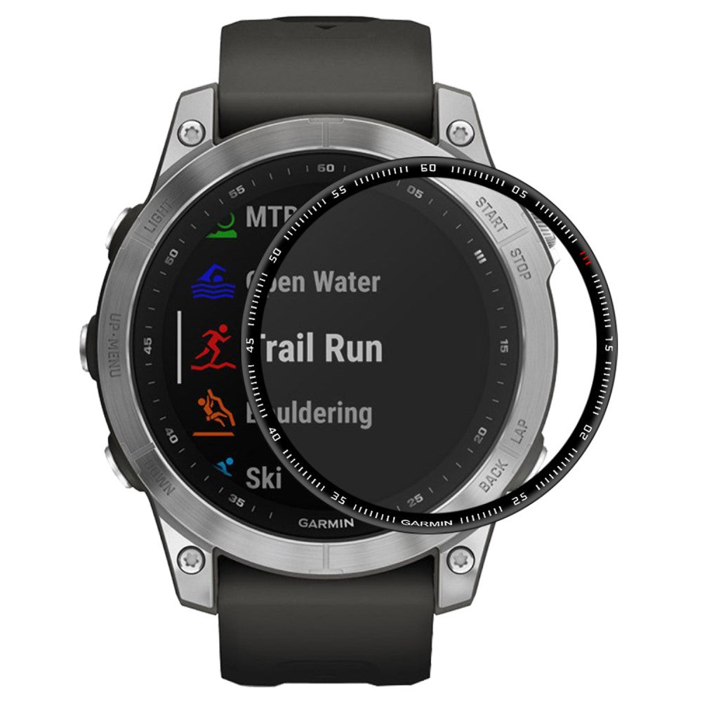 Garmin Fenix 7S Plastik  3D Kurvet Skærmbeskytter - Gennemsigtig#serie_192