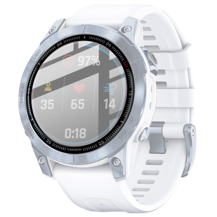 Garmin Fenix 7 Plastik  HD Skærmbeskytter - Gennemsigtig#serie_198