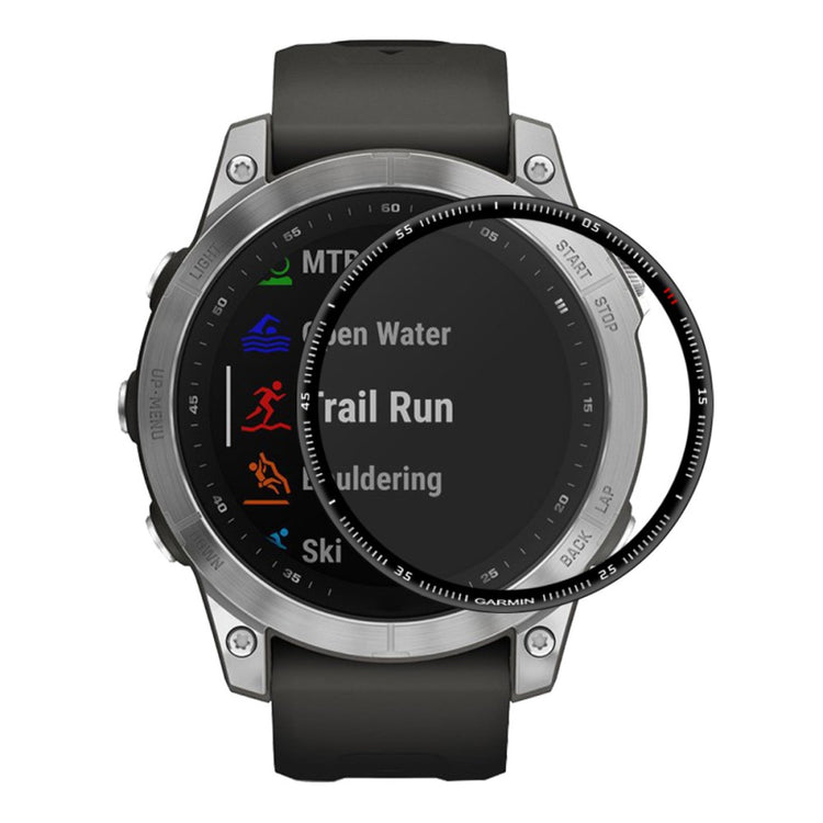 Garmin Fenix 7 Plastik  3D Kurvet Skærmbeskytter - Gennemsigtig#serie_166