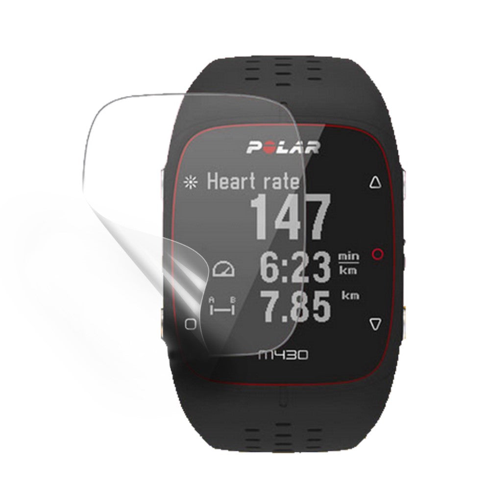 Polar M430 Plastik Skærmbeskytter - Gennemsigtig#serie_1