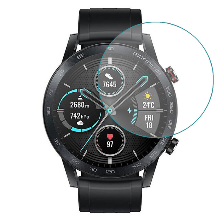 Honor MagicWatch 2 46mm Silikone Skærmbeskytter - Gennemsigtig#serie_3