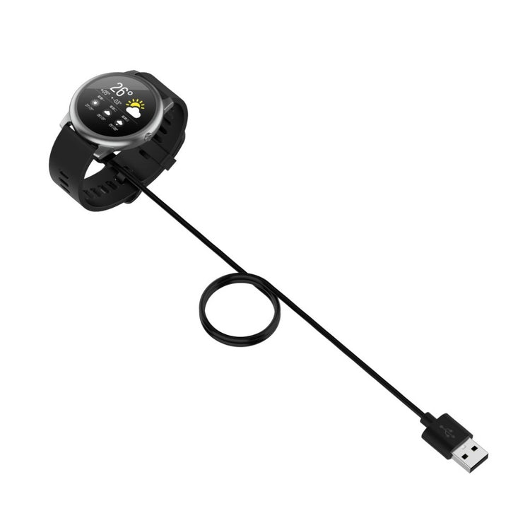 100cm Universal Smartwatch  Magnetisk  USB Opladningskabel - Sort#serie_105