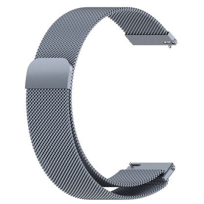 Universal milanese stainless steel watch strap - Grey#serie_4
