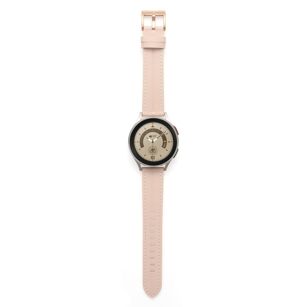 Vildt holdbart Universal Ægte læder Rem - Pink#serie_5