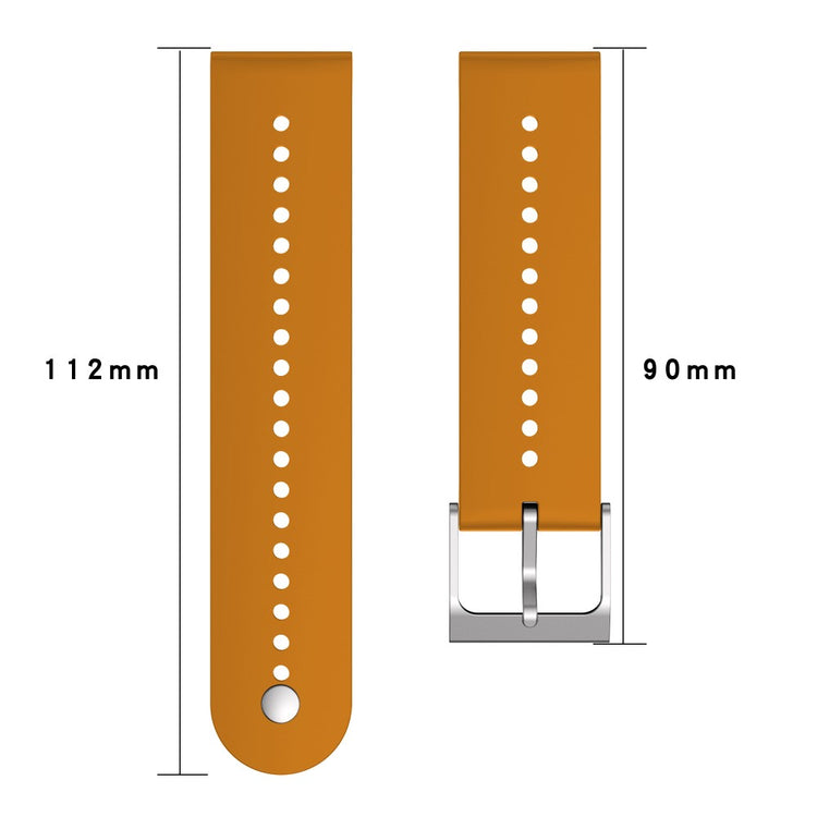 Helt vildt elegant Universal Silikone Rem - Gul#serie_2