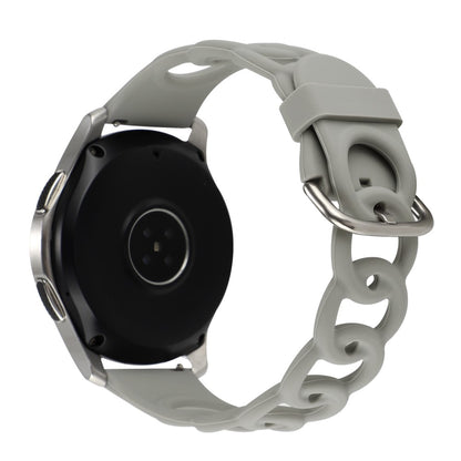 22mm Universal donut hollow strap - Grey#serie_7