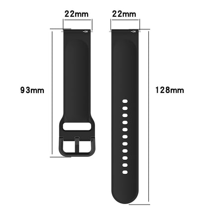 Meget Flot Silikone Universal Rem passer til Smartwatch - Hvid#serie_3