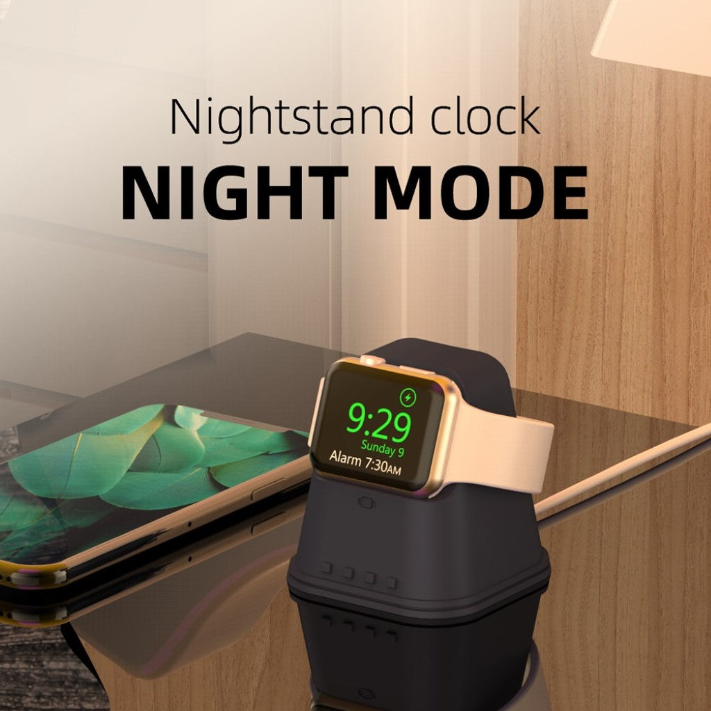 Universal Apple Smartwatch Silikone Holder - Blå#serie_4