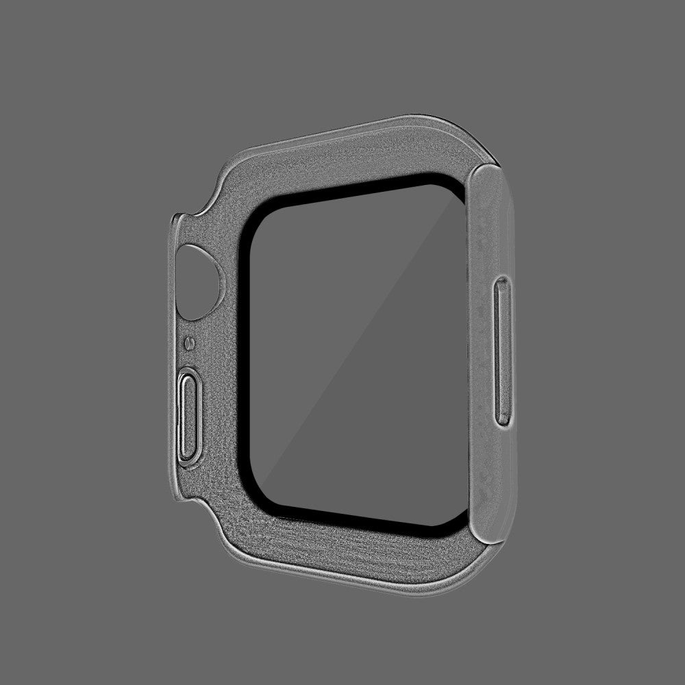 Mega Fint Apple Watch Series 7 41mm Cover med Skærmbeskytter i Plastik og Hærdet Glas - Gennemsigtig#serie_15