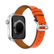 Absolutnie Wytrzymały Apple Watch Series 7 41mm Skóra Naturalna Pasek