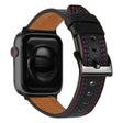 Mocny Apple Watch Series 7 41mm Skóra Naturalna Pasek