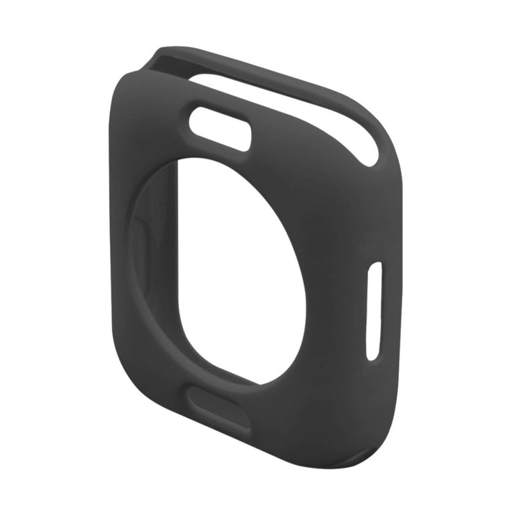 Super Flot Apple Watch Series 7 41mm Cover med Skærmbeskytter i Silikone - Gennemsigtig#serie_1