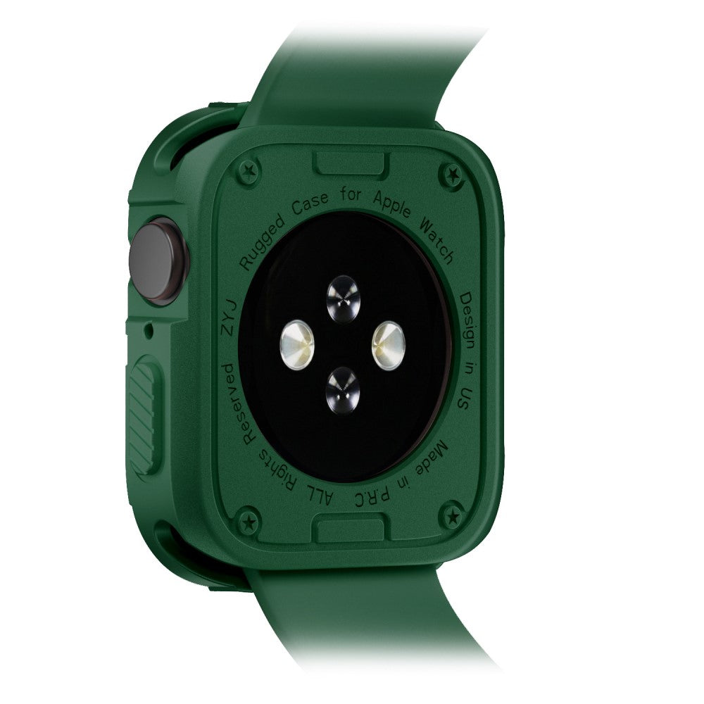 Apple Watch Series 7 41mm  Silikone Bumper  - Grøn#serie_1