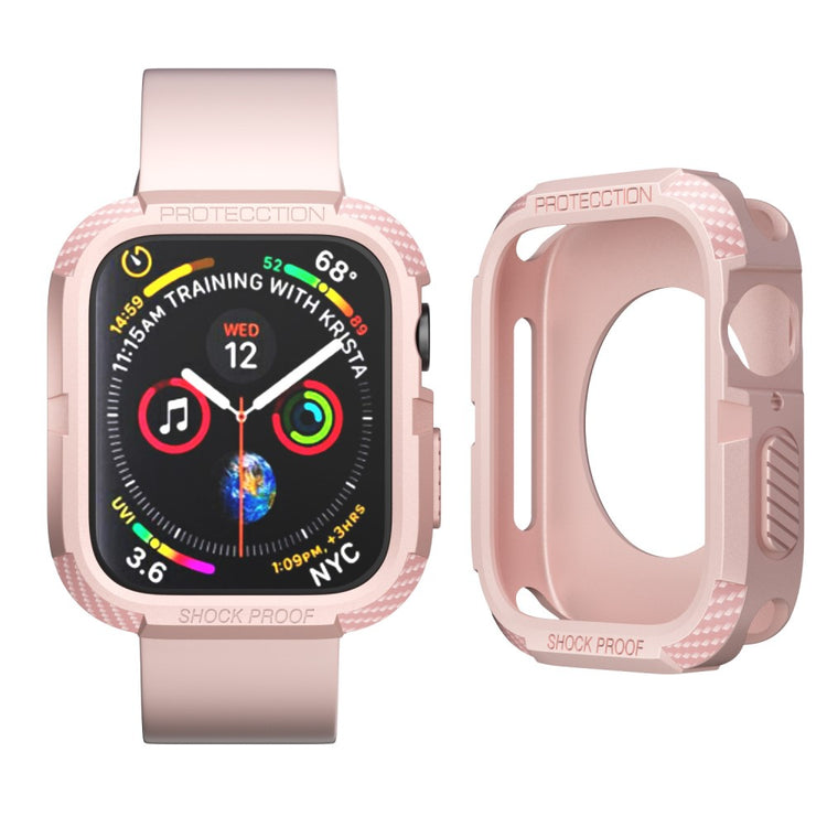 Apple Watch Series 7 41mm  Silikone Bumper  - Pink#serie_6