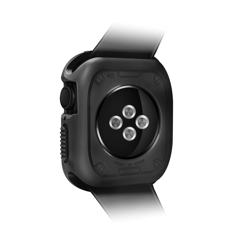 Apple Watch Series 7 41mm  Silikone Bumper  - Sort#serie_1