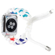 Wygodny Apple Watch Series 7 41mm Tkanina / Nylon Pasek