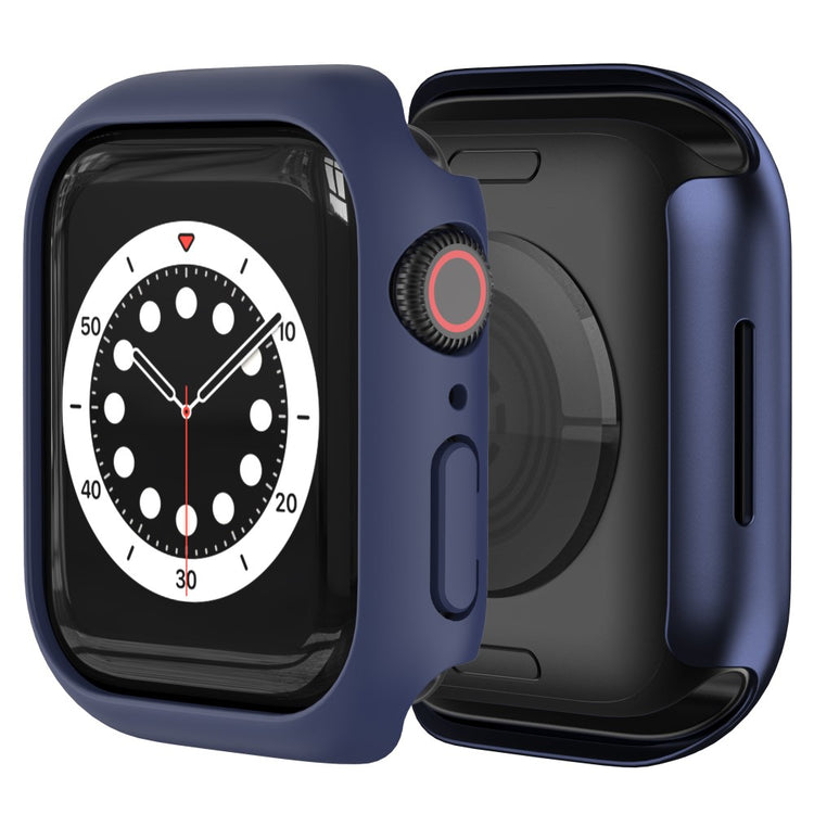 Apple Watch Series 7 41mm Enkel Plastik Bumper  - Blå#serie_3