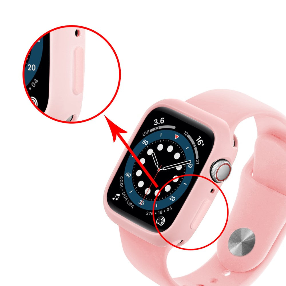 Apple Watch Series 7 41mm  Silikone Bumper  - Pink#serie_9